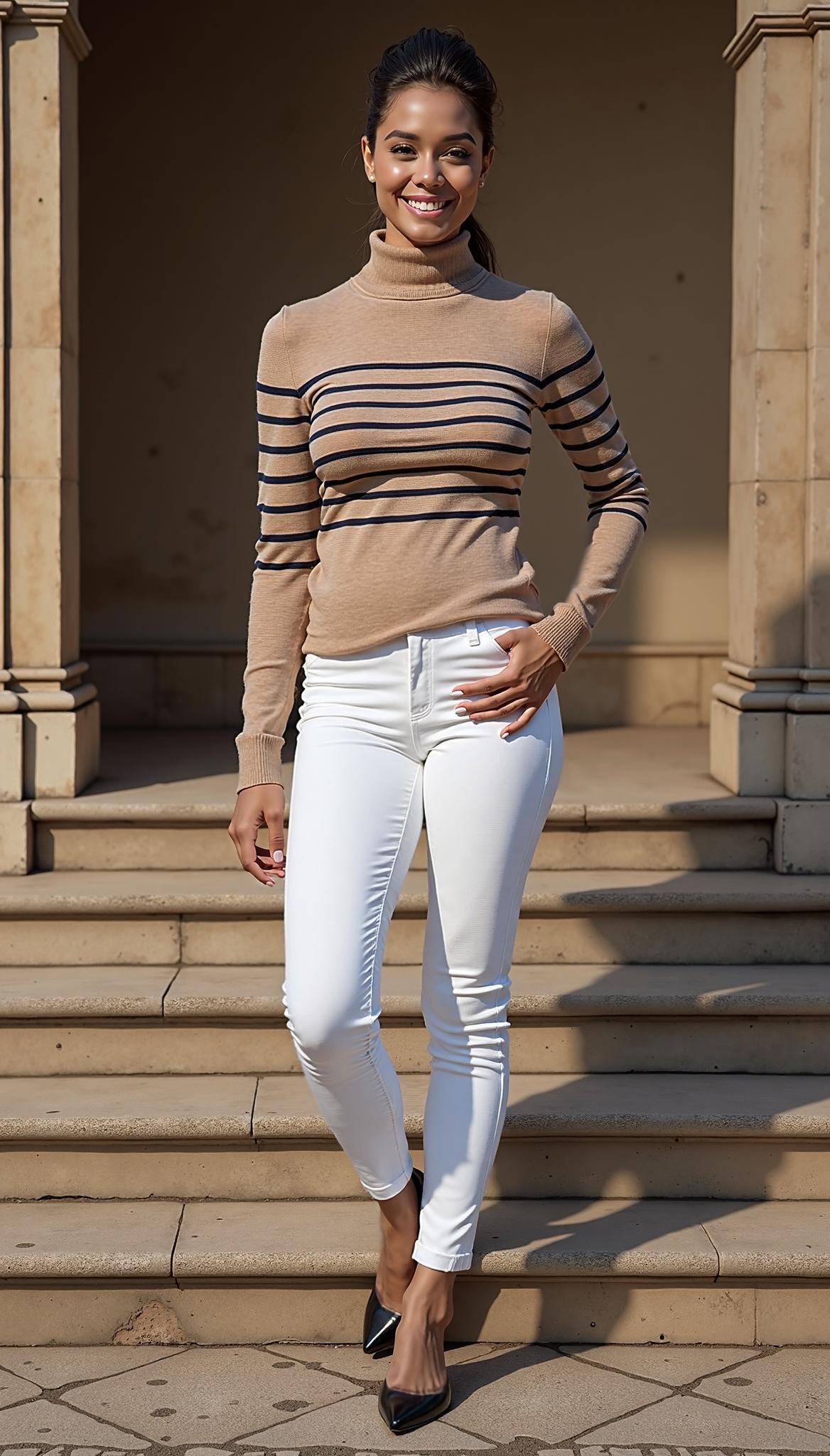 Women's Classic-Fit Lightweight Long-Sleeve Turtleneck Sweater
