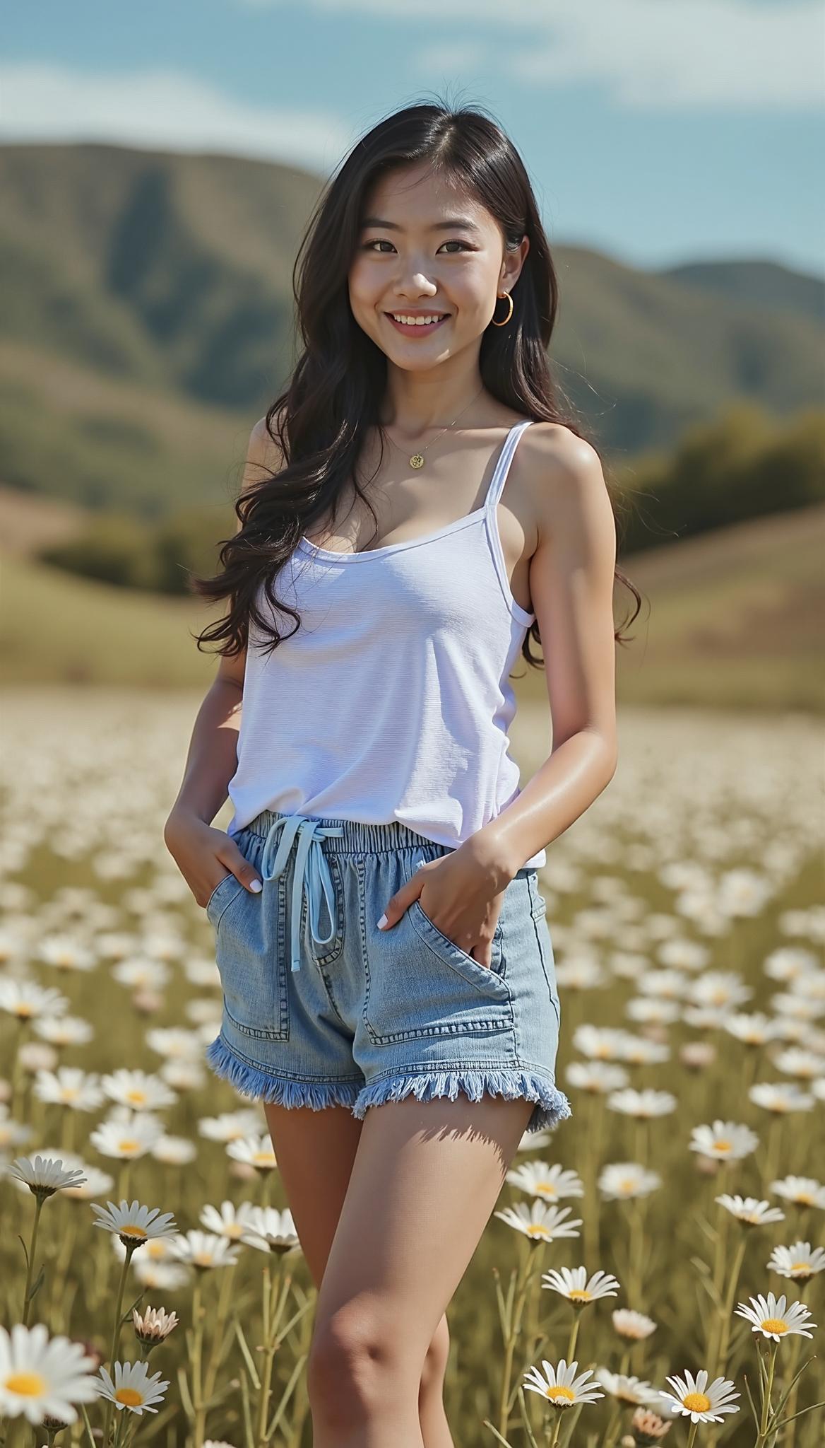 Lightweight Baggy Drawstring Shorts