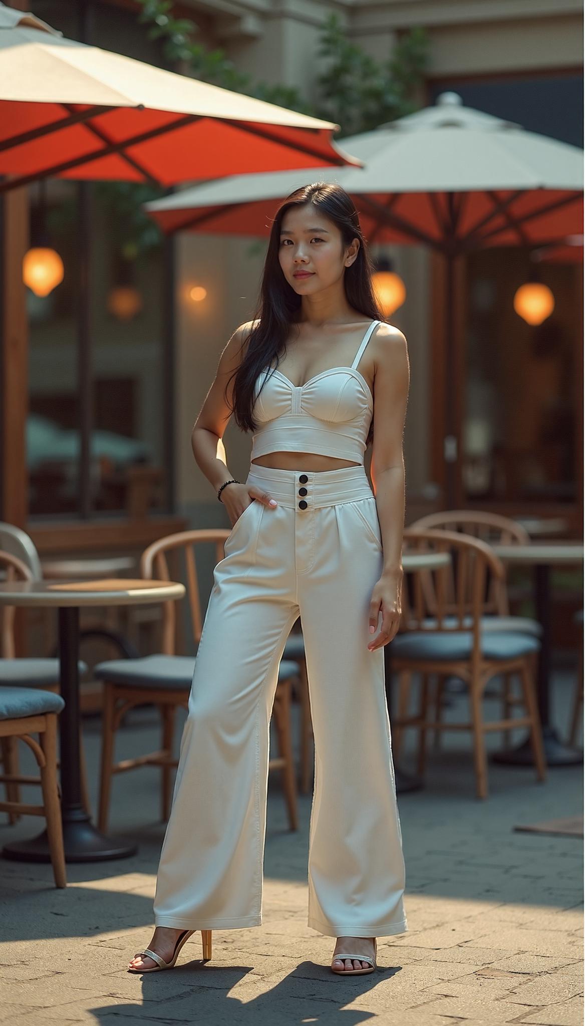 High Waisted Wide Leg Jeans